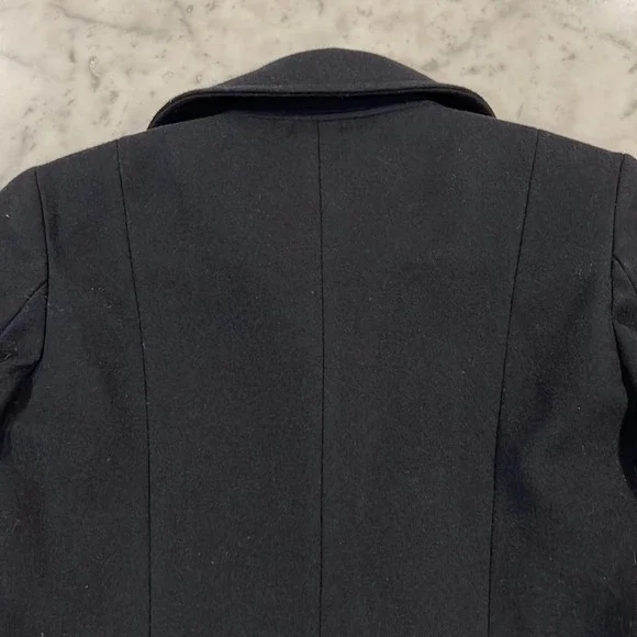 Nautica Military Nautical Style Wool Pea Coat - Picture 13 of 14